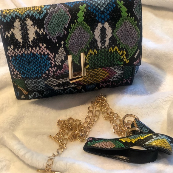 || SHEIN Snake skin print bag || - Picture 4 of 4